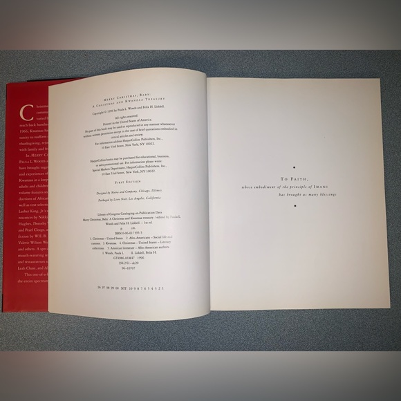 “Merry Christmas Baby” A Christmas & Kwanzaa Treasure• Rare Book• - Picture 3 of 9